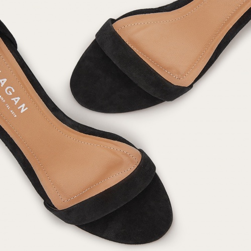 Ulam Sandals, black suede | Balagan Studio