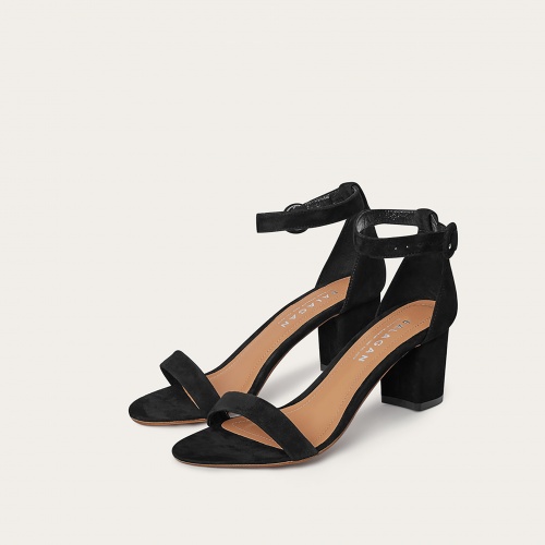 Ulam Sandals, black suede | Balagan Studio