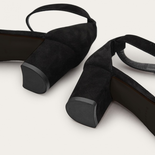 Ulam Sandals, black suede | Balagan Studio