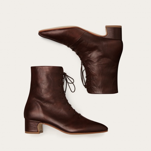 Victoria Boots, deep brown | Balagan Studio