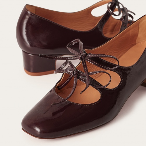 Greta Heels, glossy bordo | Balagan Studio