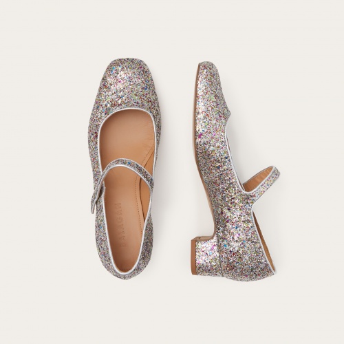 Dora Low Heels, confetti | Balagan Studio