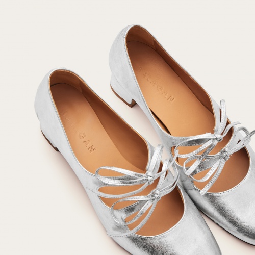 Greta Heels, silver | Balagan Studio