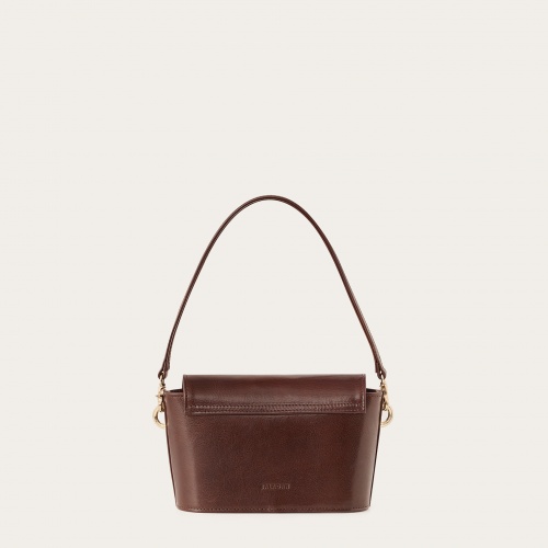 Galia Bag S, deep brown | Balagan Studio