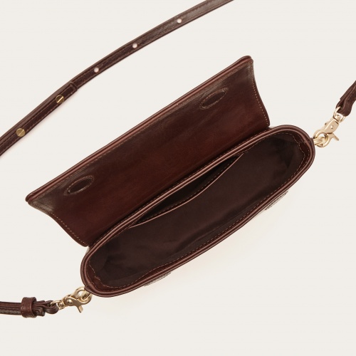 Galia Bag S, deep brown | Balagan Studio