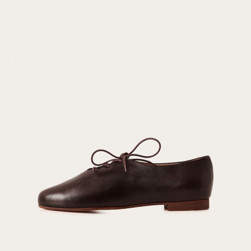 Serge Flats, deep brown | Balagan Studio