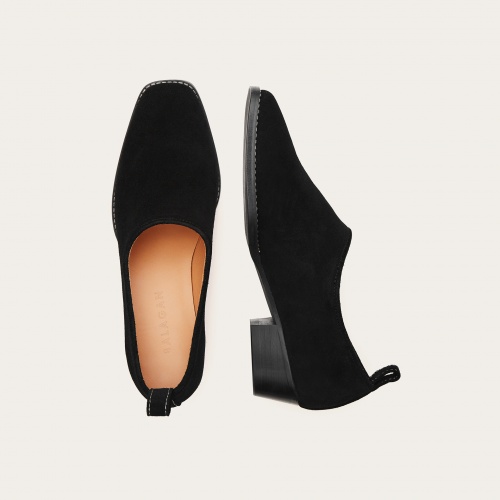 Vincent Flats, black velvet| Balagan Studio