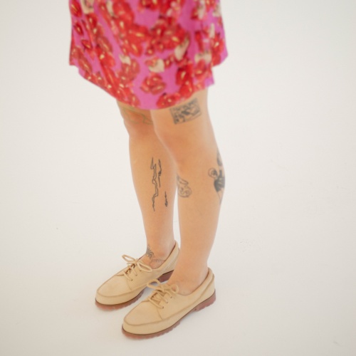 Tefer Flats, bright nubuck | Balagan Studio