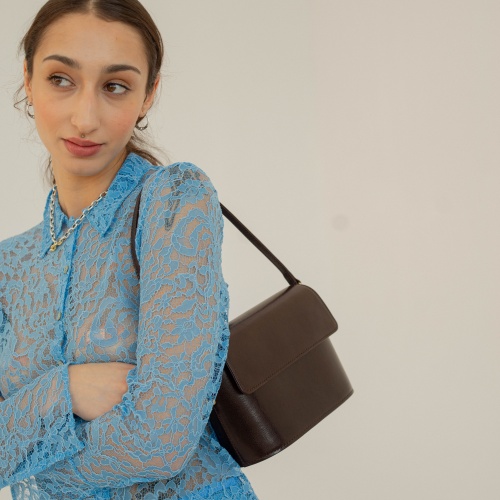 Galia Bag S, deep brown | Balagan Studio