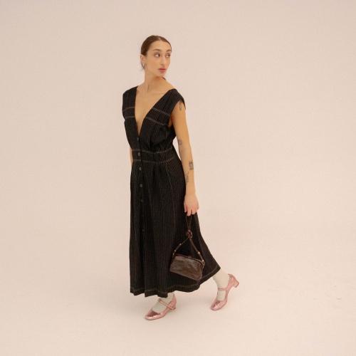 Dora Low Heels, pink glitter | Balagan Studio