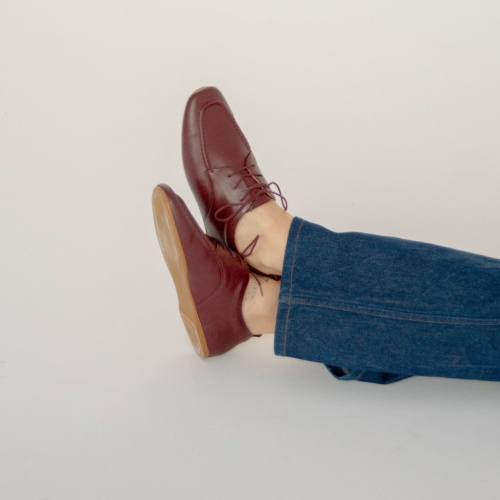 Lila Flats, aubergine| Balagan Studio