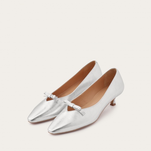 Matana Pumps, silver | Balagan Studio