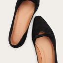 Pliya Ballerina, black suede