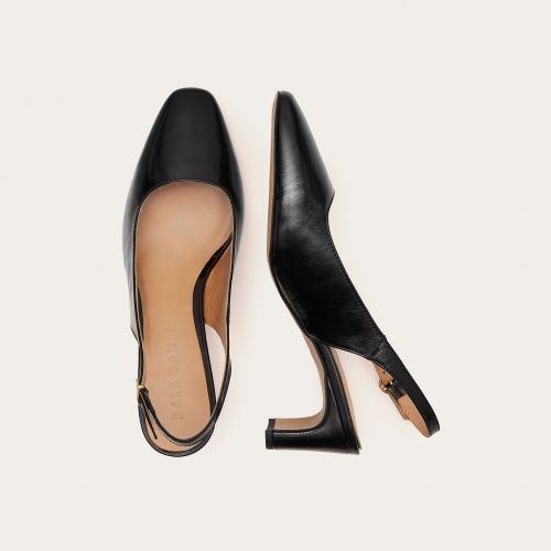 Veronica Pumps, glossy black | Balagan Studio