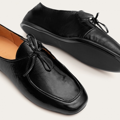 Kida Flats, glossy black | Balagan Studio