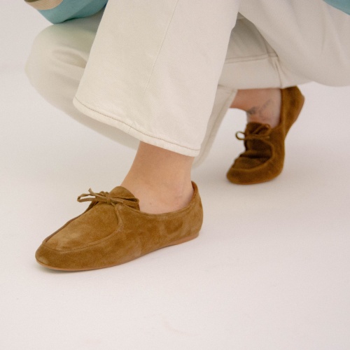 Kida Flats, moos velvet | Balagan Studio