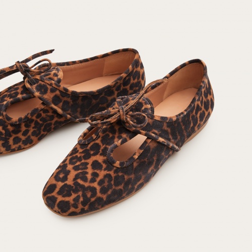 Parpar półbuty, cętki welur | Balagan Studio