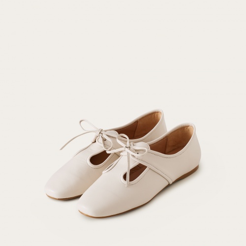 Parpar półbuty, kremowy | Balagan Studio