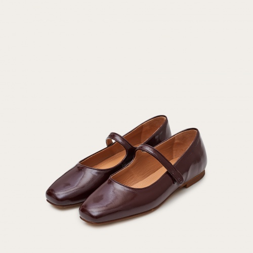 Pass Ballerina, glossy bordo