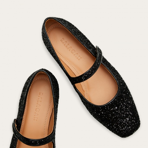 Pass Ballerina, black glitter | Balagan Studio
