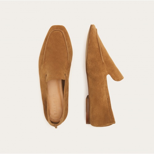 Monsieur flats, caramel velvet| Balagan Studio