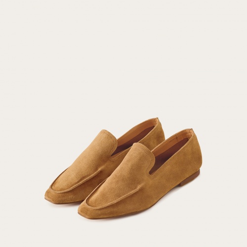 Monsieur flats, caramel velvet| Balagan Studio