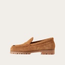 Adam Flats, caramel velvet