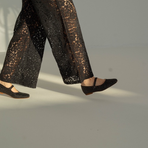 Pass Ballerina, black glitter | Balagan Studio