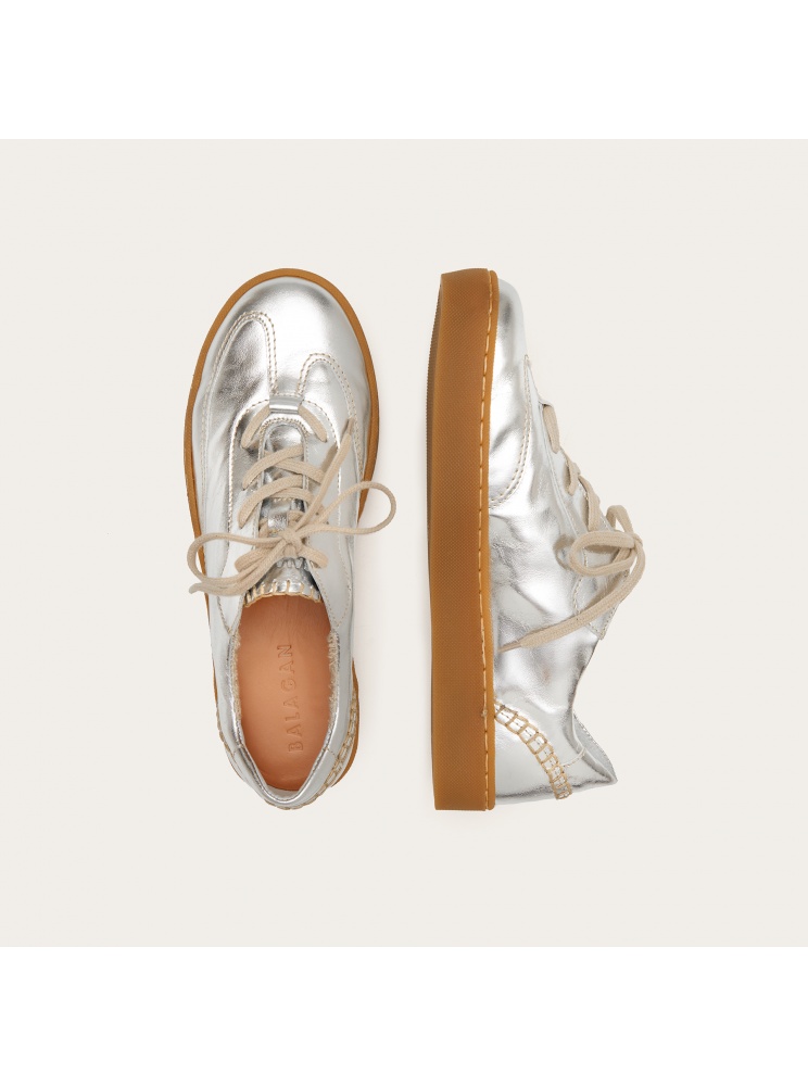 Aluf sneakers, silver| Balagan Studio