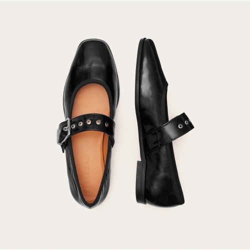Louisine Ballerina, glossy black | Balagan Studio