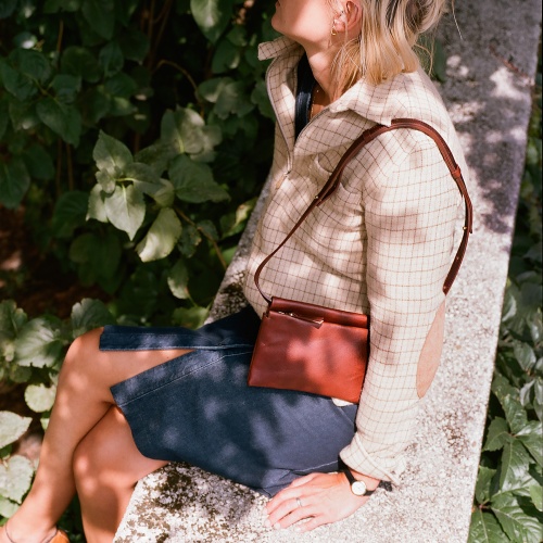 Shuk Bag S, deep brown | Balagan Studio