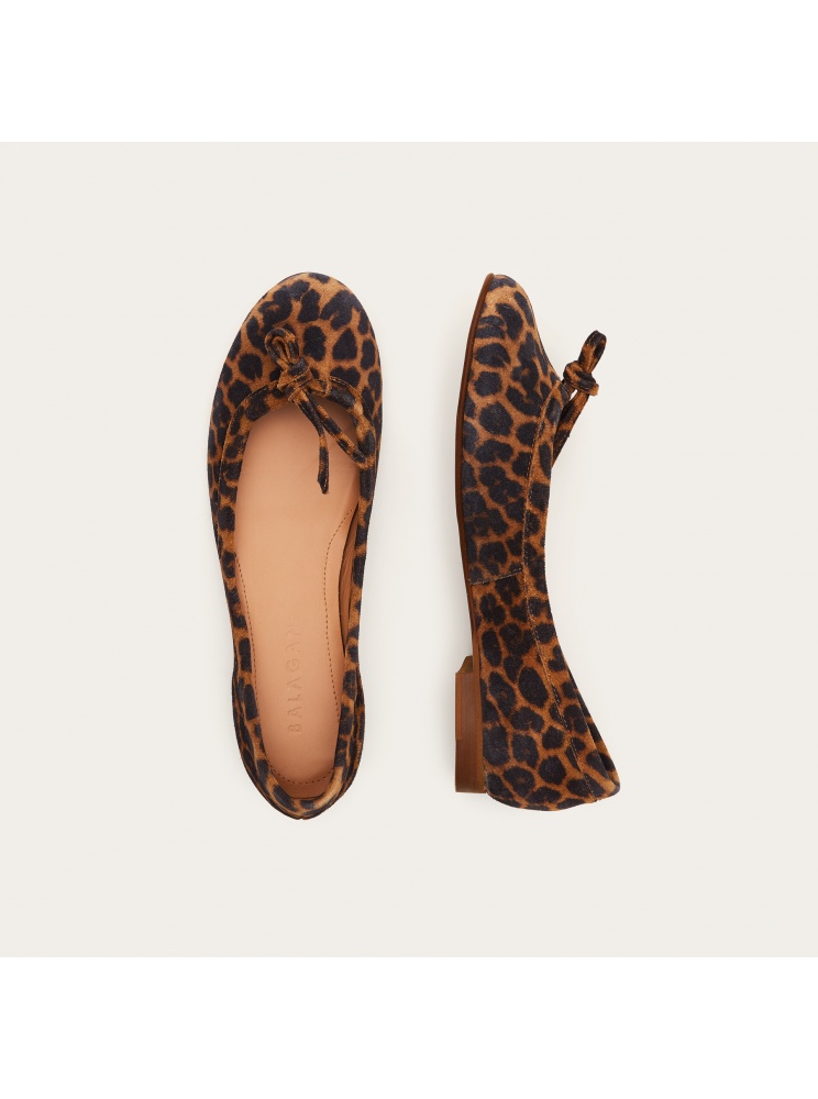 Amuka baleriny, cętki welur | Balagan Studio