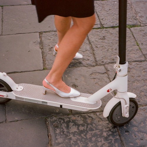 Veronica czółenka, srebrny | Balagan Studio