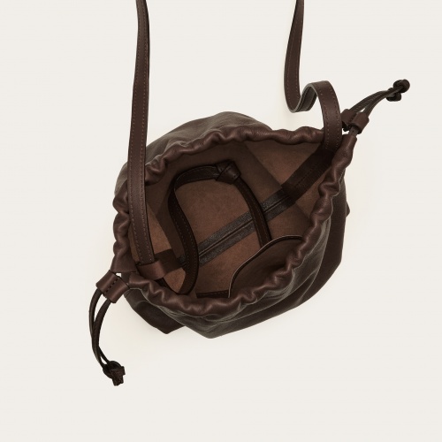Dima Bag M, deep brown | Balagan Studio