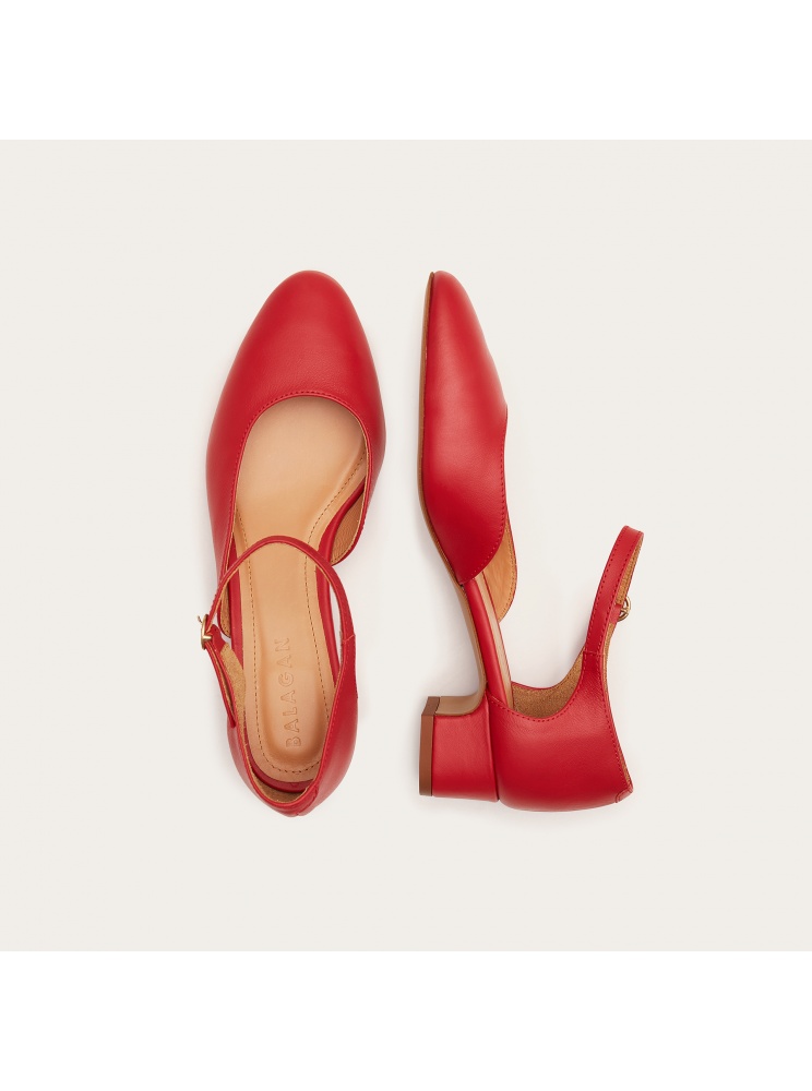 Forte Heels, marsala | Balagan Studio