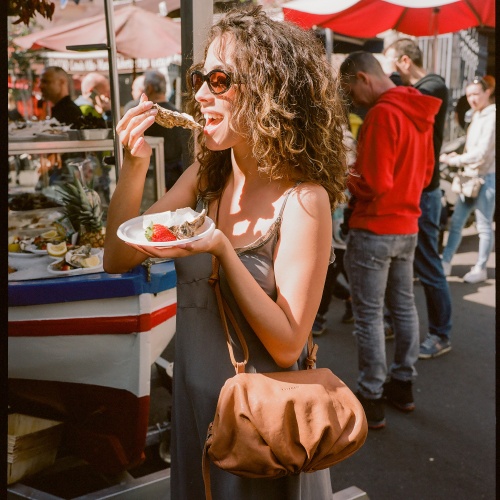 Plis Bag M, caramel | Balagan Studio