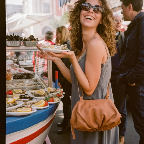 Plis Bag M, caramel | Balagan Studio