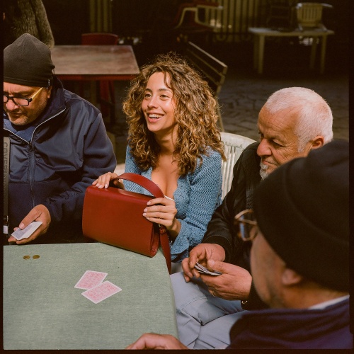 Gala torebka M, bordowy | Balagan Studio