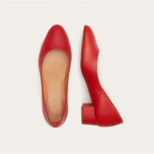 Migdal Low Heels, marsala | Balagan Studio