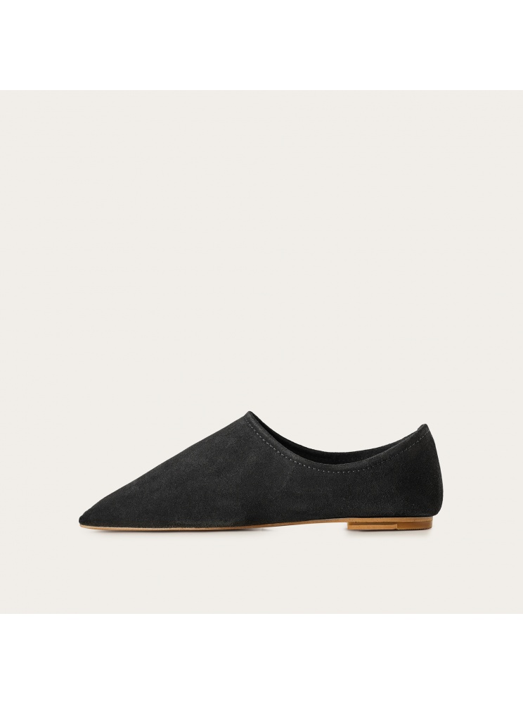 Hatzer Ballerina, graphite velvet | Balagan Studio