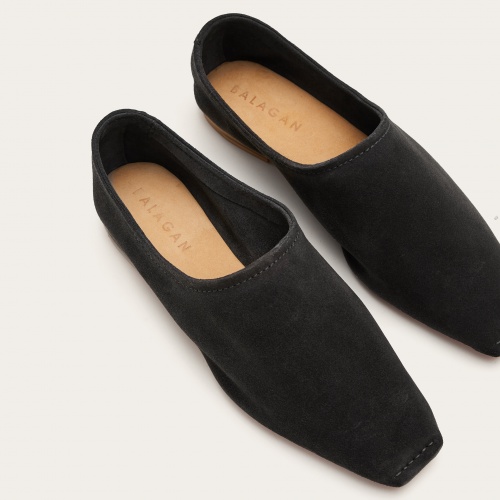 Hatzer Ballerina, graphite velvet | Balagan Studio