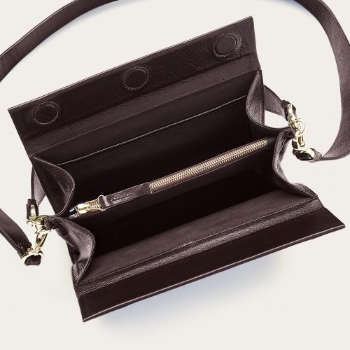 Gala Bag M, deep brown | Balagan Studio