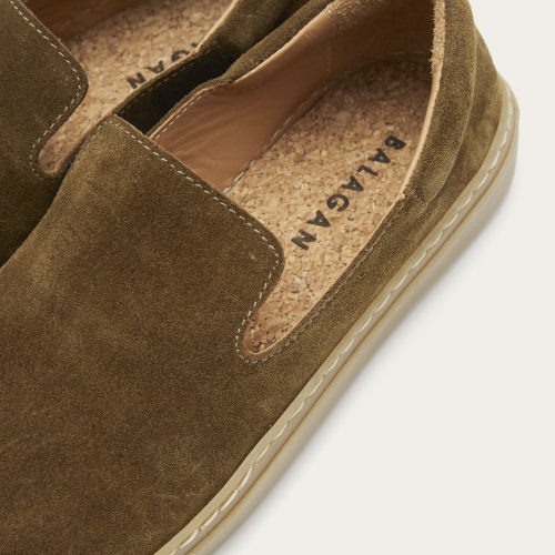 Biluyi Sneakers, moos velvet | Balagan Studio