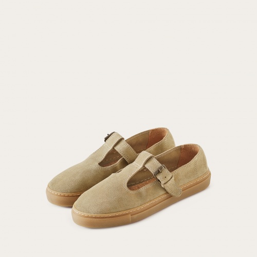 Sababa Sneakers, wheat velvet | Balagan Studio