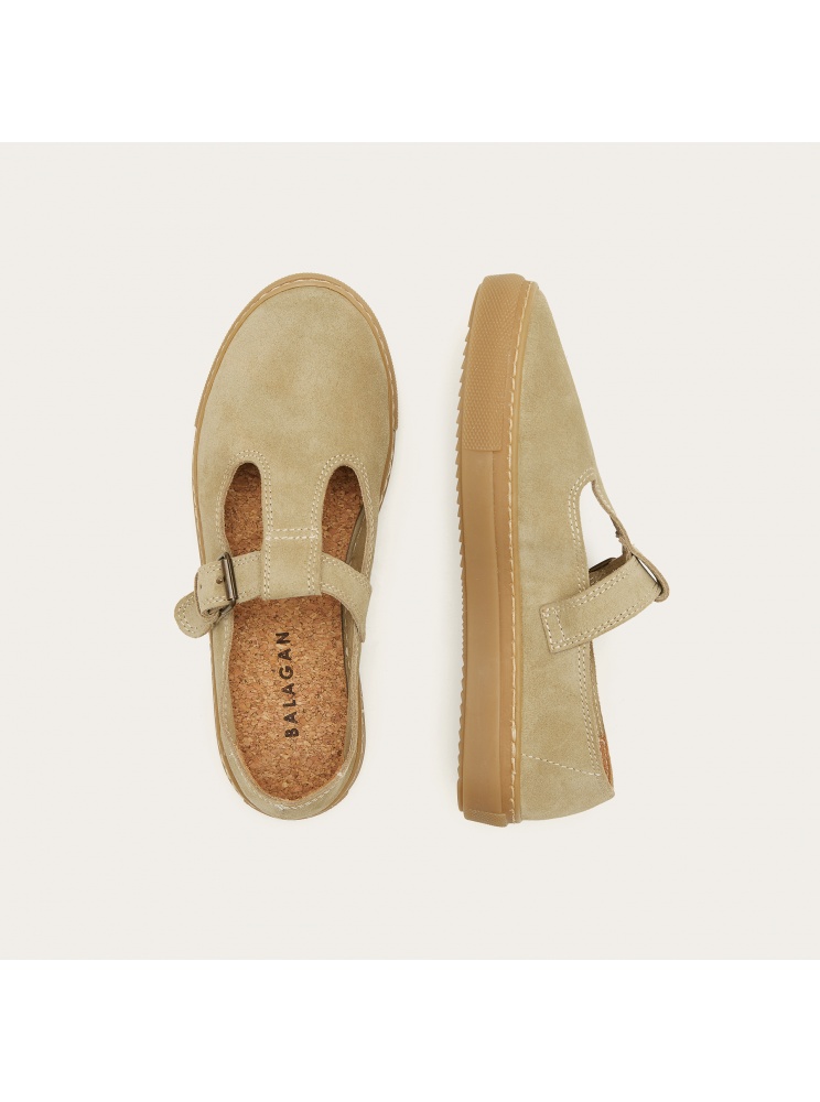 Sababa Sneakers, wheat velvet | Balagan Studio