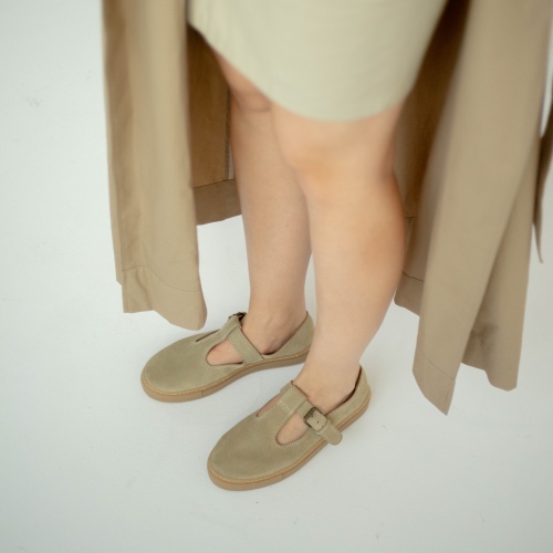 Sababa Sneakers, wheat velvet | Balagan Studio