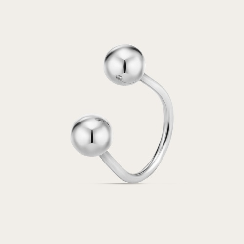 Ring with two balls | Balagan Studio