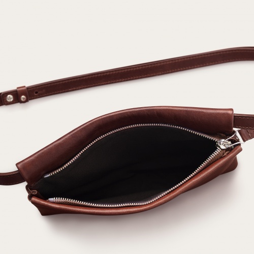 Shuk torebka S, ciemny brąz | Balagan Studio