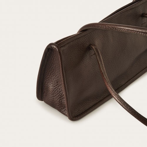 Baguette torebka M, ciemny brąz | Balagan Studio