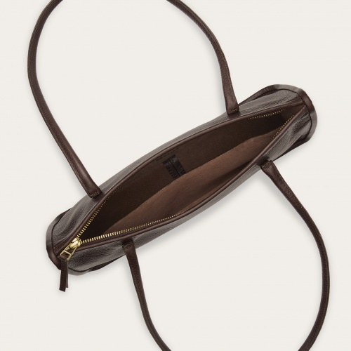 Baguette torebka M, ciemny brąz | Balagan Studio